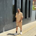 ست پیراهن و شلوارک بالنسیاگا