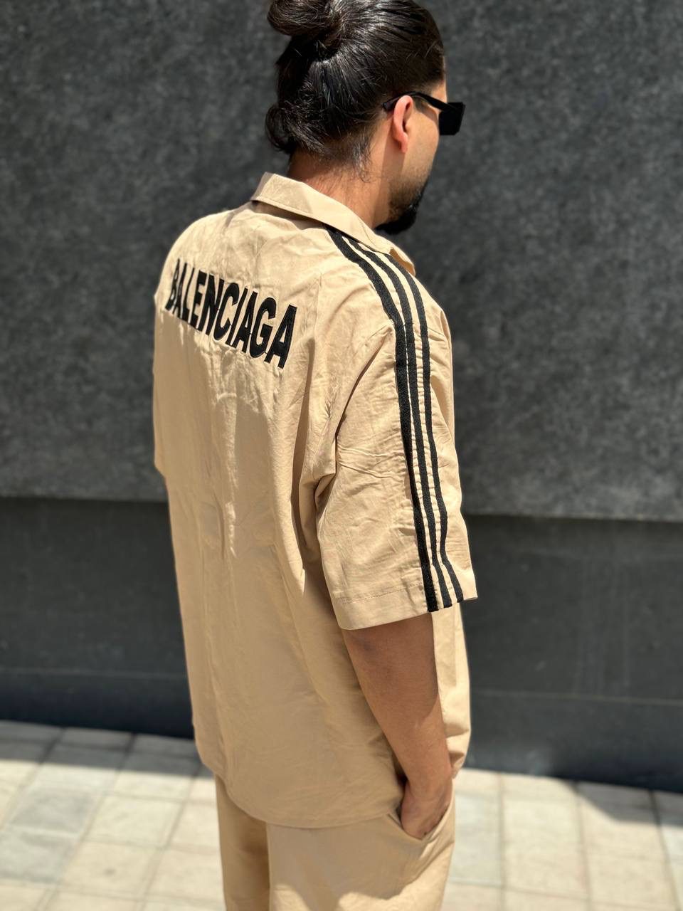ست پیراهن و شلوارک بالنسیاگا